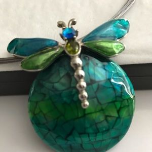 Dragonfly necklace from Chico’s.